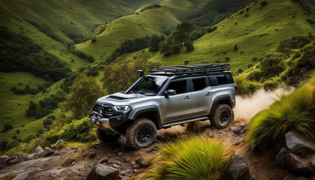 Off-road trails in New Zealand