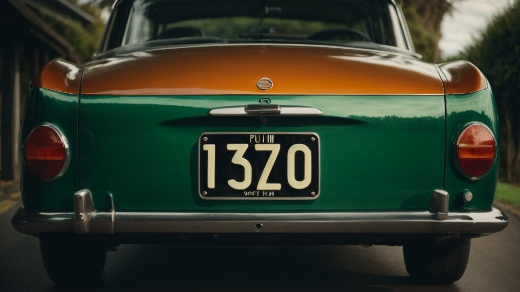 PhotoReal Personalised Car Number Plates KIWI New Zealand 3