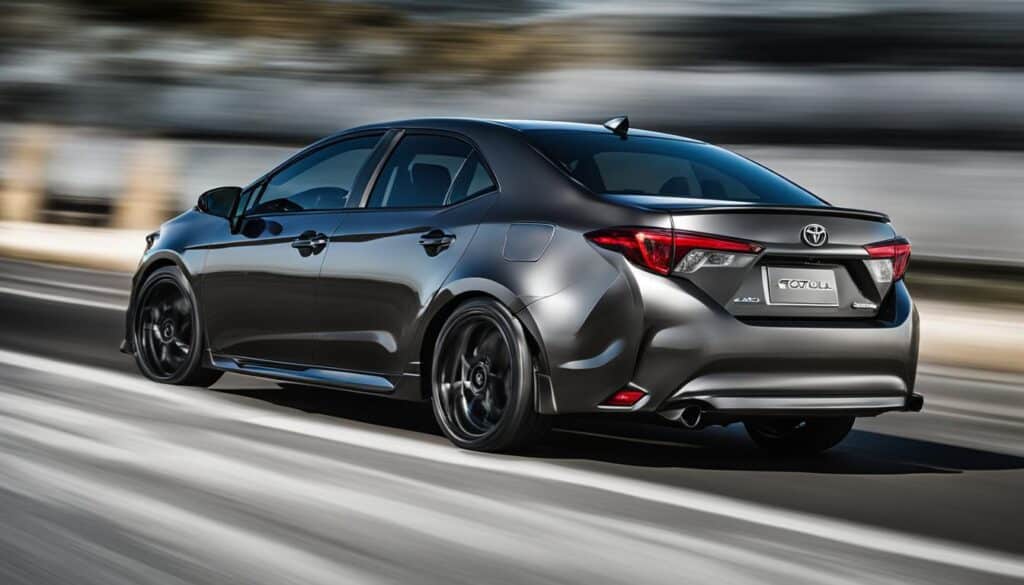 Customize Toyota Corolla for Performance