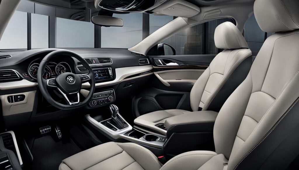 Volkswagen Tiguan vs BMW X1 interior features