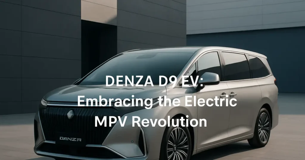 DENZA D9 EV: Embracing the Electric MPV Revolution 2 DENZA D9 EV
