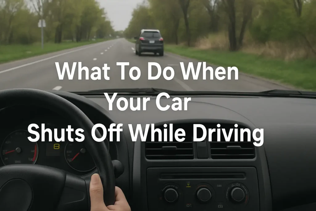 car shuts off while driving